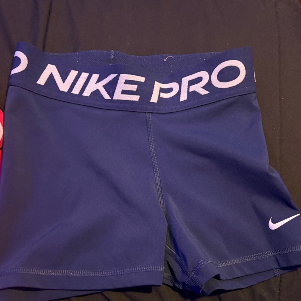 Nike Women's Navy Athletic Shorts
